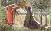 Dante Gabriel Rossetti Arthur's Tomb (mk46) Spain oil painting artist